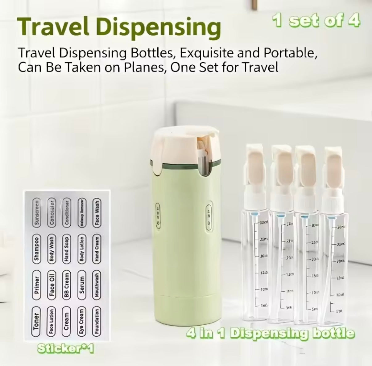 All-in-One Leakproof Dispenser